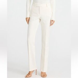 Express Women's Cream Straight Leg Pants